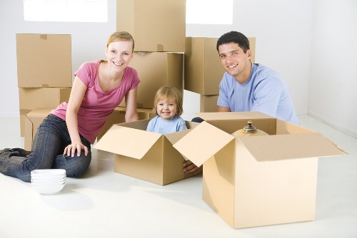 Professional team assisting with office relocation in Twickenham