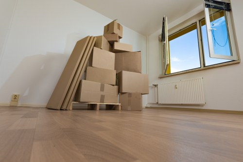High-quality packing materials used by Twickenham services