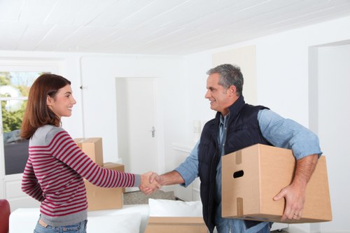 Efficient unpacking and organization in a new Twickenham home