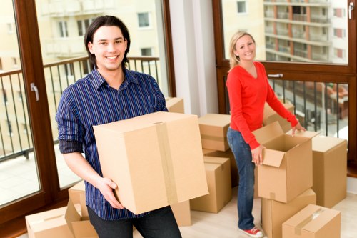 Organized storage units for efficient moving